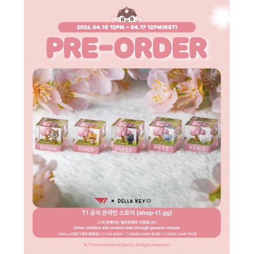 <Pre-order>2026 T1 Animal Friends Artisan Keycap